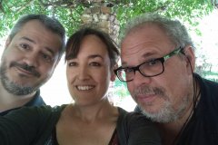 David Mayoral, Belén Nieto, Michel Godard - recording session 2019