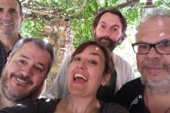 Pablo Herranz, David Mayoral, Belén Nieto, Rainer Seiferth, Michel Godard - recording session 2019